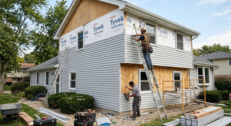 Horizontal Siding Installation in West Hartford, CT